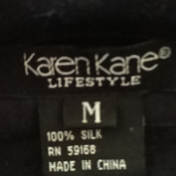 ♥️HP♥️Karen Kane100% Silk Pant Suit - Picture 5 of 8